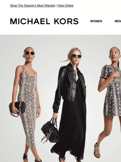michaelkorsmail newsletter: Top Trending Dresses