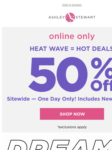 ashleystewart newsletter: No denim 👖 collection is complete without these e...