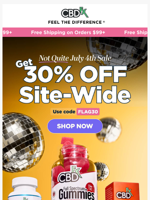 cbdfx newsletter: 2 Days Only: 30% OFF Site-wide! 🤩