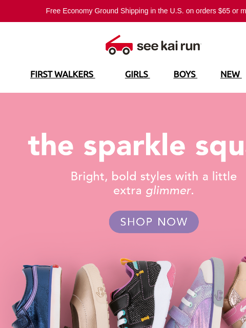 seekairun newsletter: The Sparkle Squad Has Arrived 🌟