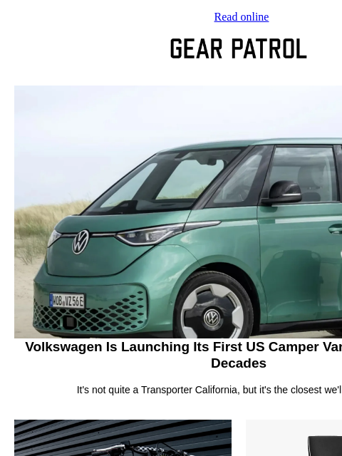 gearpatrol newsletter: Volkswagen Is Finally Bringing a Camper Van Back t...