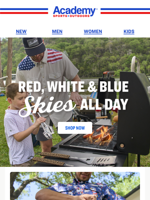 academy newsletter: Patriotic Igloo Gear + More for the 4th