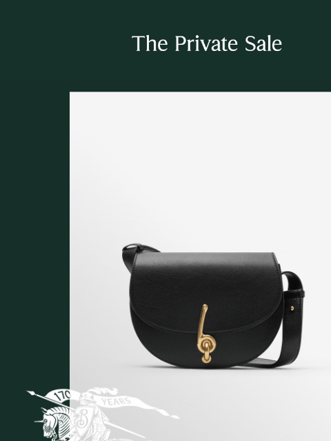 burberry newsletter: Private Sale: last chance to shop