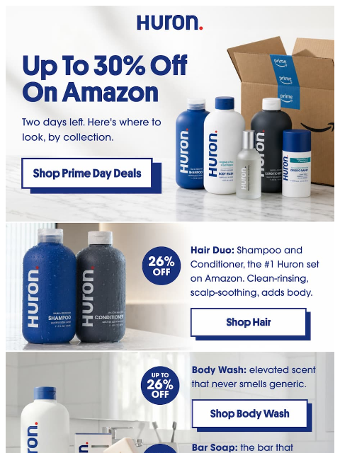 usehuron newsletter: Your Prime Day picks