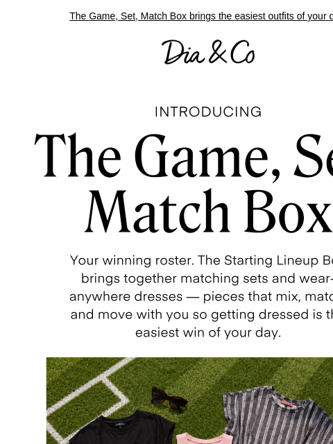 dia newsletter: Dressed for the win, on and off the field