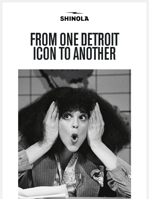 shinola newsletter: First Look: Gilda Radner Great American Series