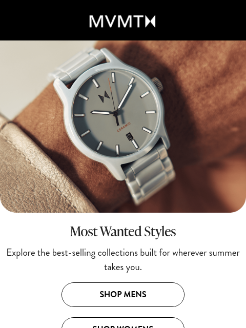 mvmt newsletter: MVMT’s Most Wanted