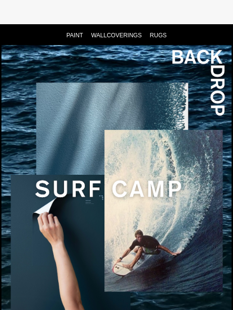 backdrophome newsletter: SURF CAMP IS BACK IN SESSION