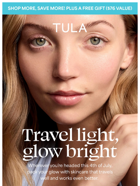 tula newsletter: Just landed: 30% off travel essentials ✈️