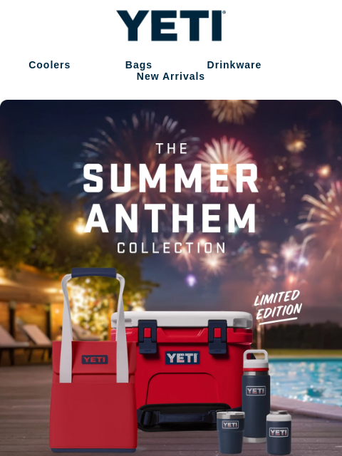 yeti newsletter: The New Summer Anthem Collection