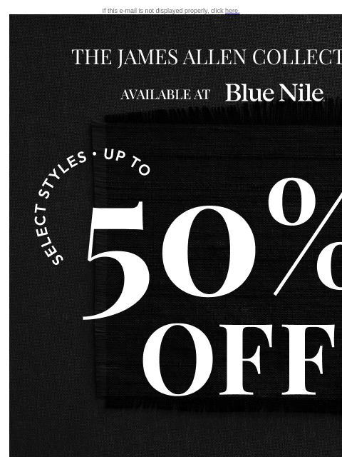 bluenile newsletter: Favorites Only