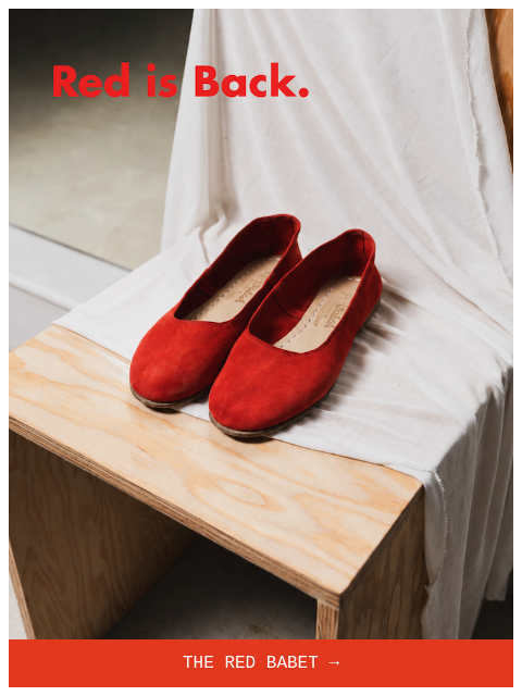 sabah newsletter: The Red Babet is Back ❤️