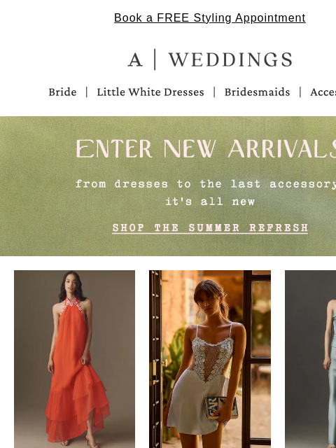 anthropologie newsletter: NEW Summer Arrivals