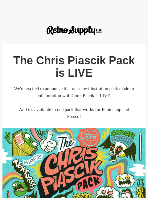 Learn more about the pack, save 50%, and watch the recorded livestream with Chris to tour the pack... ͏ ͏ ͏ ͏ ͏ ͏ ͏ ͏ ͏ ͏ ͏ ͏ ͏ ͏ ͏ ͏ ͏ ͏ ͏ ͏ ͏ ͏ ͏ ͏ ͏ ͏ ͏ ͏ ͏ ͏ ͏ ͏ ͏ ͏ ͏ ͏ ͏ ͏ ͏ ͏ ͏ ͏ ͏ ͏ ͏ ͏ ͏ ͏ ͏ ͏