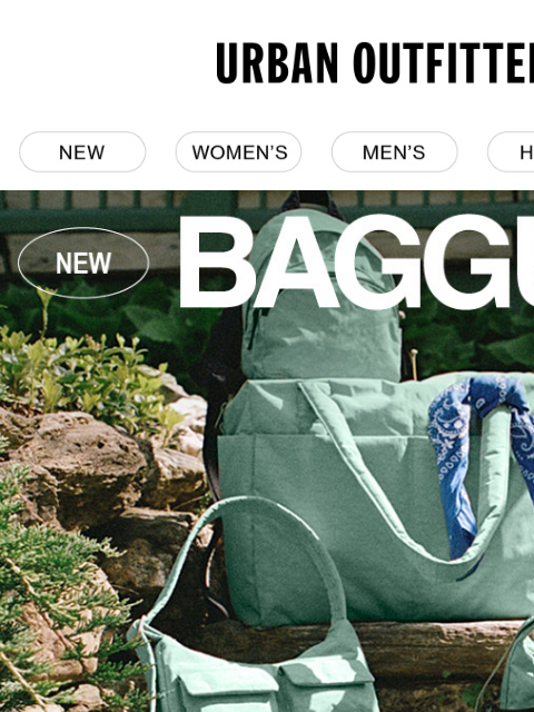 urbanoutfitters newsletter: just in: a NEW, exclusive BAGGU color