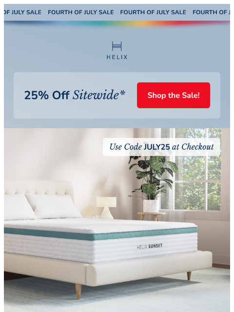 helixsleep newsletter: Stop settling, start sleeping.