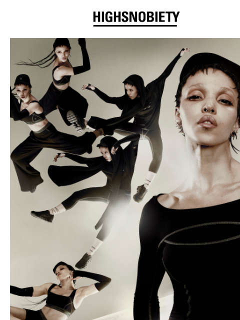 highsnobiety newsletter: On x FKA twigs Has Landed