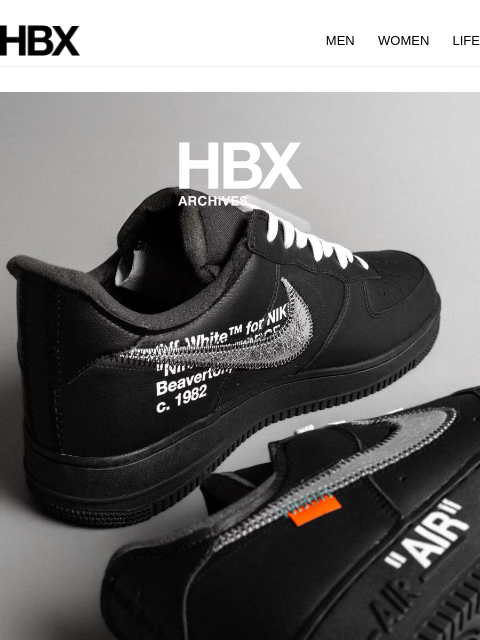 hbx newsletter: HBX Archives Preview: 27 June/9AM EST/9PM HKT Rele...