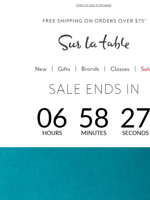 surlatable newsletter: 💸 Clearance Just Got Crazier (But Only for a Few ...