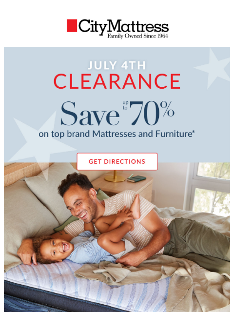 citymattress newsletter: Up to 70% Off Clearance