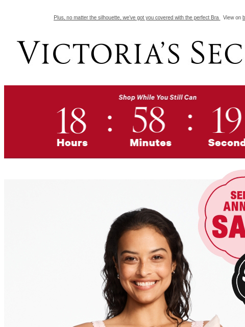 victoriassecret newsletter: Last Day: Extra 25% Off Sale