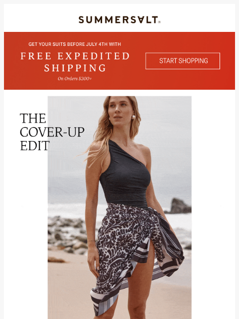 summersalt newsletter: Our top cover-ups are BACK 👏