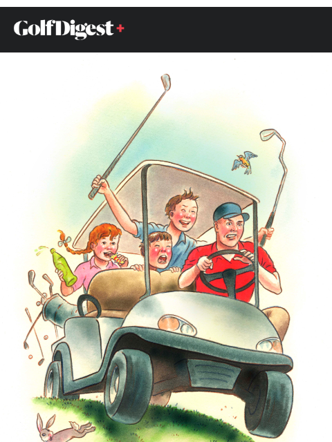 golfdigest newsletter: How to not become a crazy golf parent