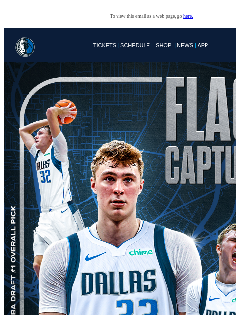 mavsmail newsletter: 🏀 FLAGG CAPTURED!
