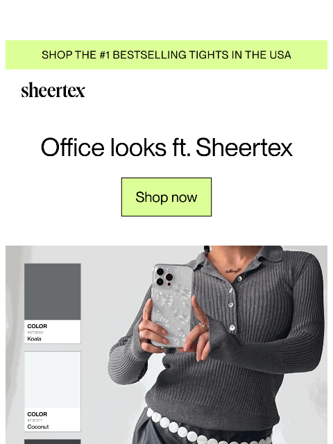 sheertex newsletter: CORPORATE SUMMER.