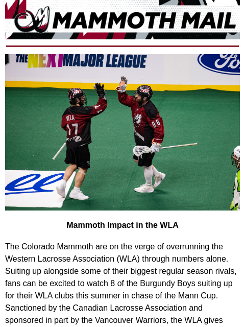 thecoloradomammoth newsletter: 🦣 WLA Action, Pride Parade, and MORE!