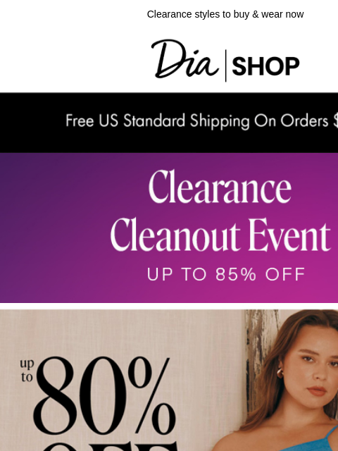 dia newsletter: Up to 80% off ELOQUII ❤️‍🔥​