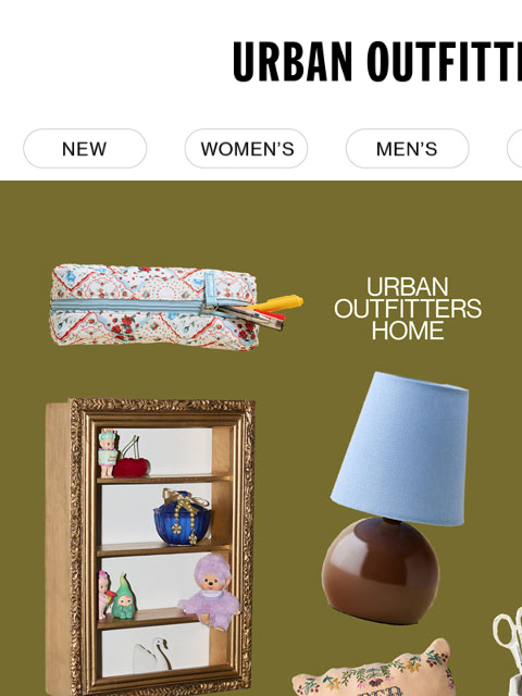 urbanoutfitters newsletter: make your space feel like *you*