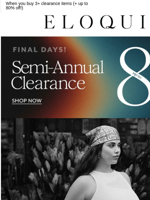 eloquii newsletter: EXTRA, EXTRA 10% OFF