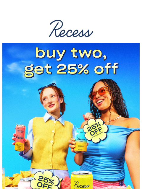 takearecess newsletter: feel that? it’s the peak of summer