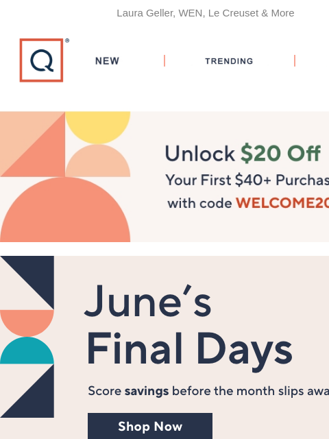 qvcemail newsletter: Don’t Miss June’s Best Deals