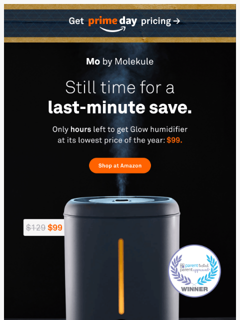 molekule newsletter: $30 Off Glow Ends Today