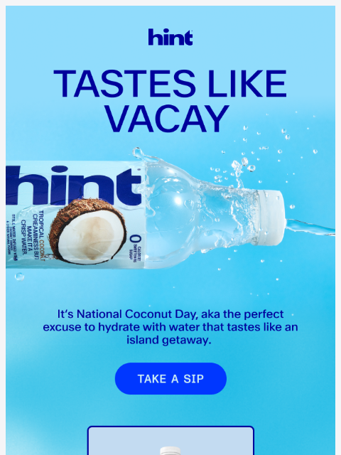 drinkhint newsletter: Craving something coconut? 🥥🌴