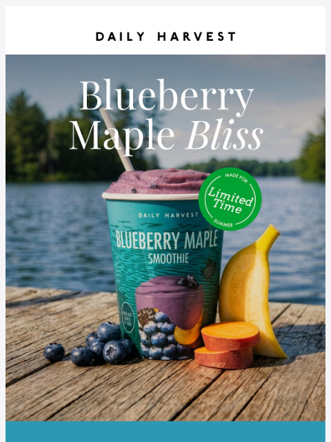 daily-harvest newsletter: Meet me in Canada at the cottage