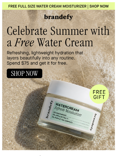 brandefyskin newsletter: 🛍️ A free gift is waiting for you inside