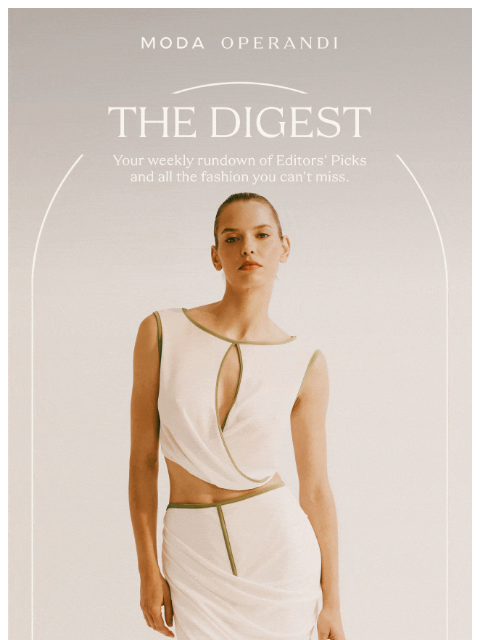 modaoperandi newsletter: Pretty, packable, perfect