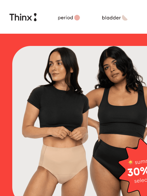 shethinx newsletter: Freedom to live w/o leaks ✨