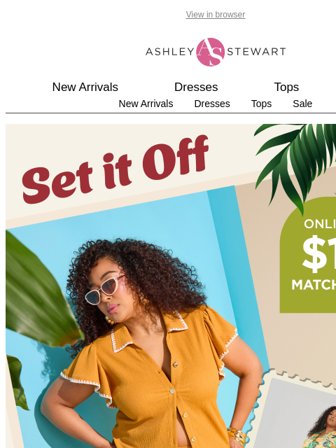 ashleystewart newsletter: You've GOT to 👀 see these new sets 🙌