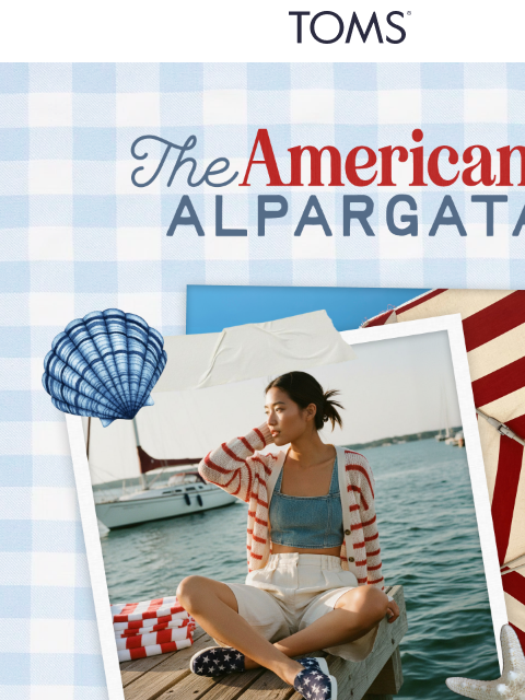 toms newsletter: On Sale Now: The Americana Alpargata