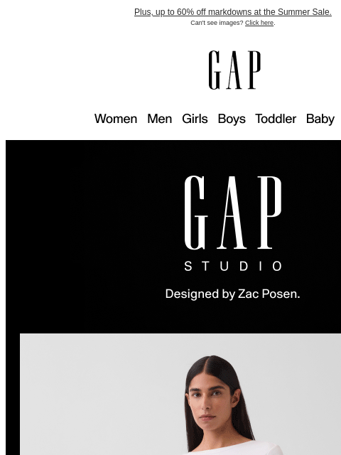gap newsletter: The Pocket Tee. Reimagined by GapStudio.