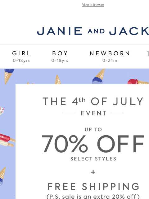 Plus, up to 70% off and free shipping. View in browser Stores Janie and Jack Girl Boy Newborn Tween Janie and Jack Girl Boy Newborn Tween Girl Boy Newborn Girl Newborn Boy Accessories Sale Gift