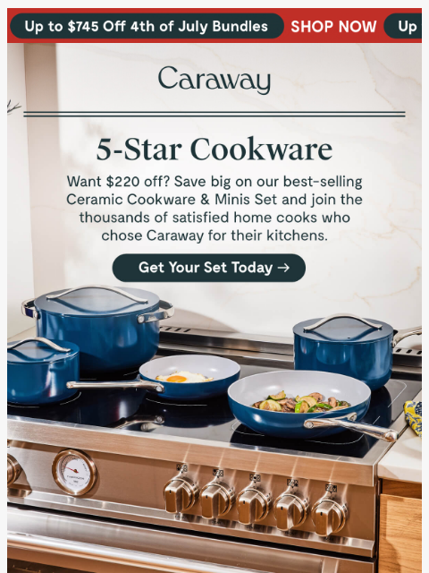 carawayhome newsletter: Don't Miss Out: $220 Savings Inside ‼️