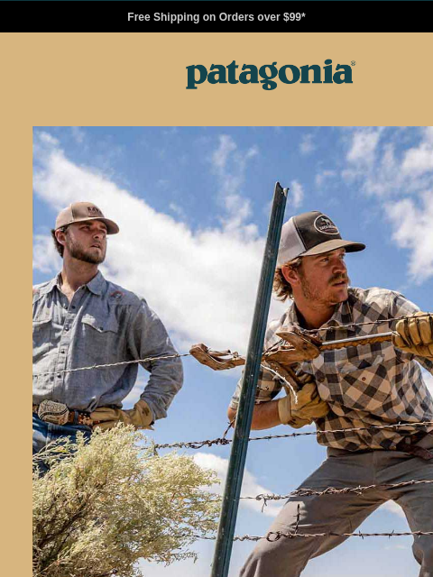 patagonia newsletter: Patagonia Workwear—put it on and forget about it