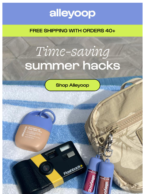 meetalleyoop newsletter: Your summer, simplified