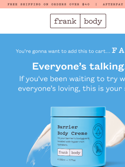 frankbody newsletter: My June best-sellers are (not) SHOCKING.