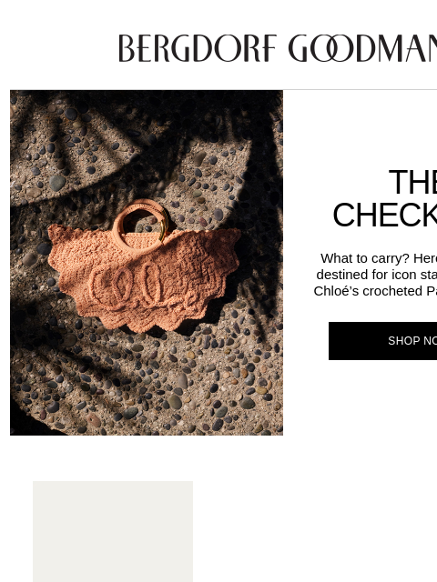 bergdorfgoodman newsletter: Hold Tight: Summer’s It Bags